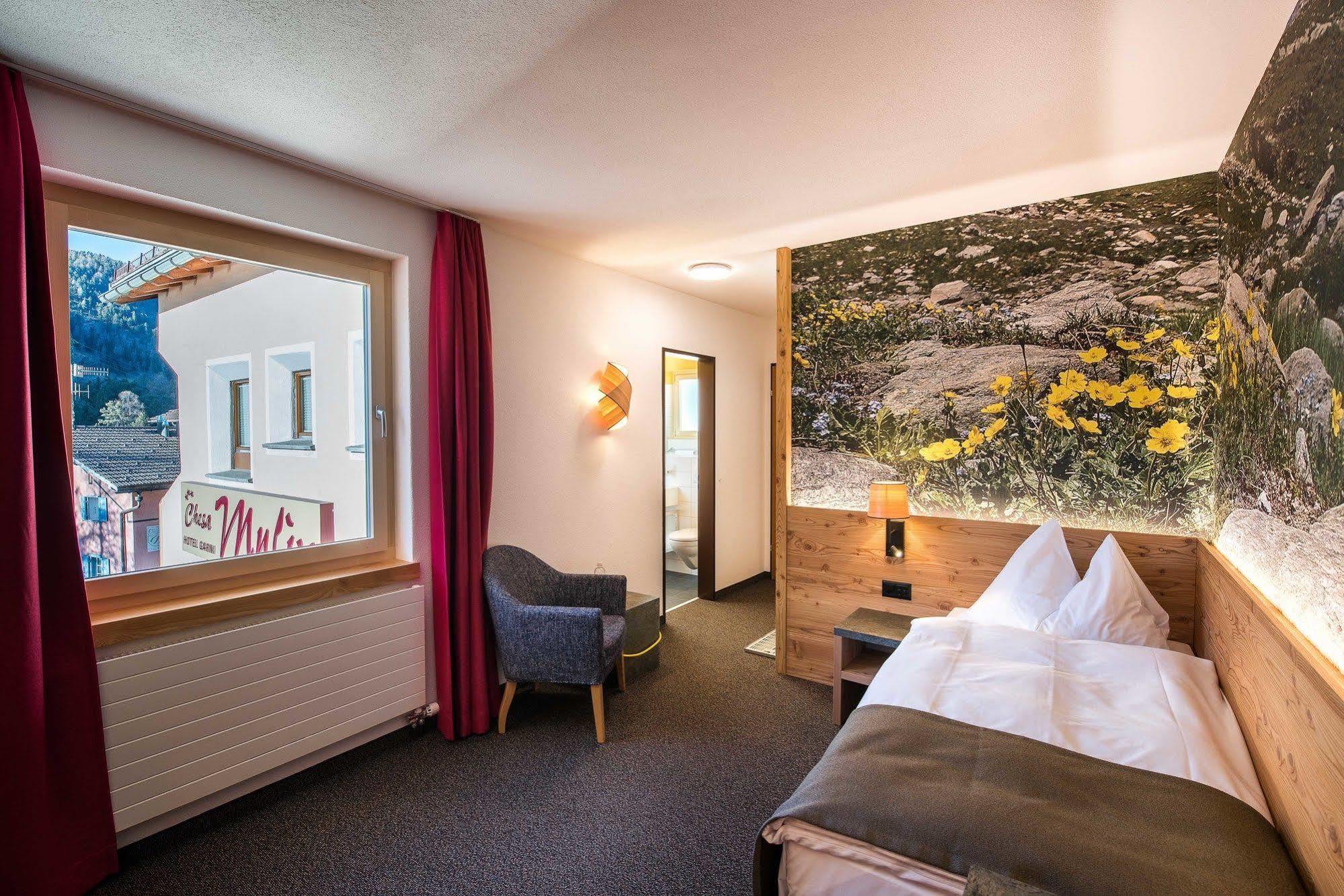 Hotel Garni Chesa Mulin Pontresina Exterior foto