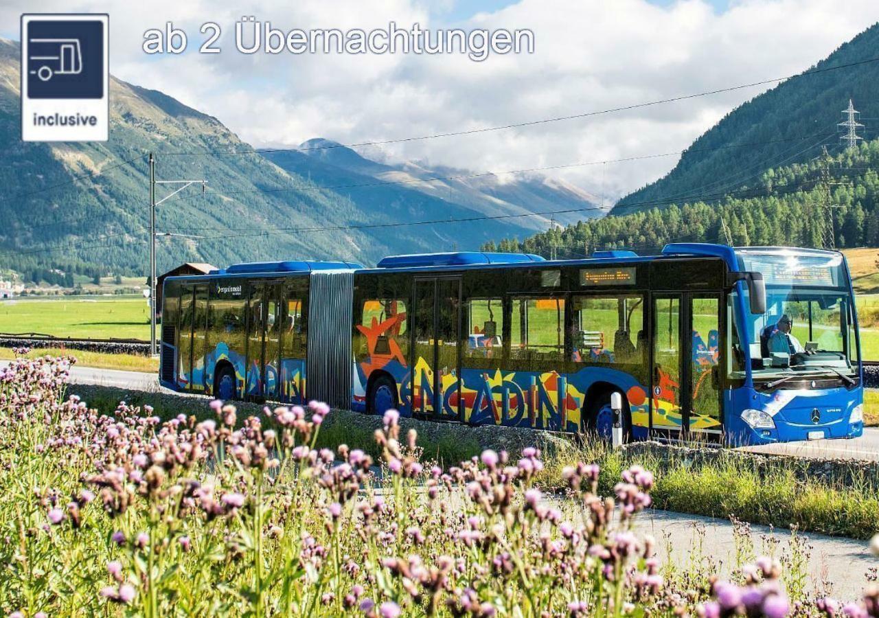 Hotel Garni Chesa Mulin Pontresina Exterior foto